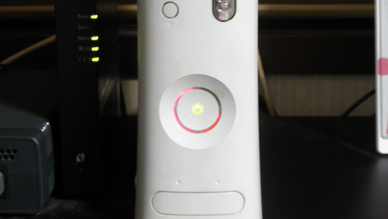 愛用の初期型ｘｂｏｘ３６０でついに赤ランプ点灯 空冷機関